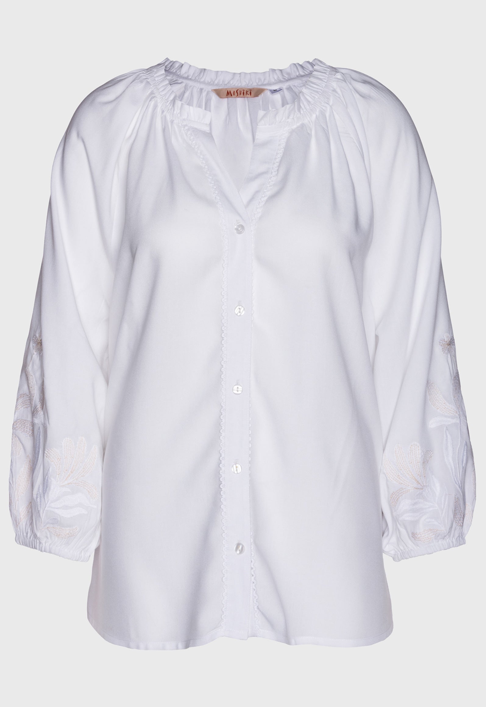 S26Top-SR4 – Bestickte Bluse mit weiten Ärmeln S26Top-SR4 – Bestickte Bluse mit weiten Ärmeln
