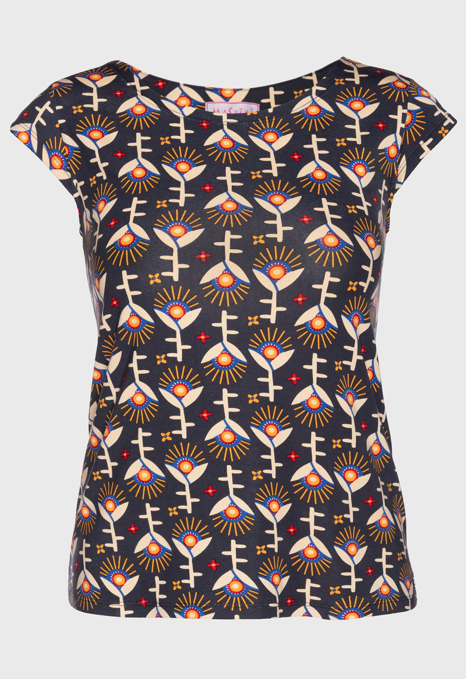 S26Top-V4 – Figurnahes Top mit Cap-Sleeves S26Top-V4 – Figurnahes Top mit Cap-Sleeves