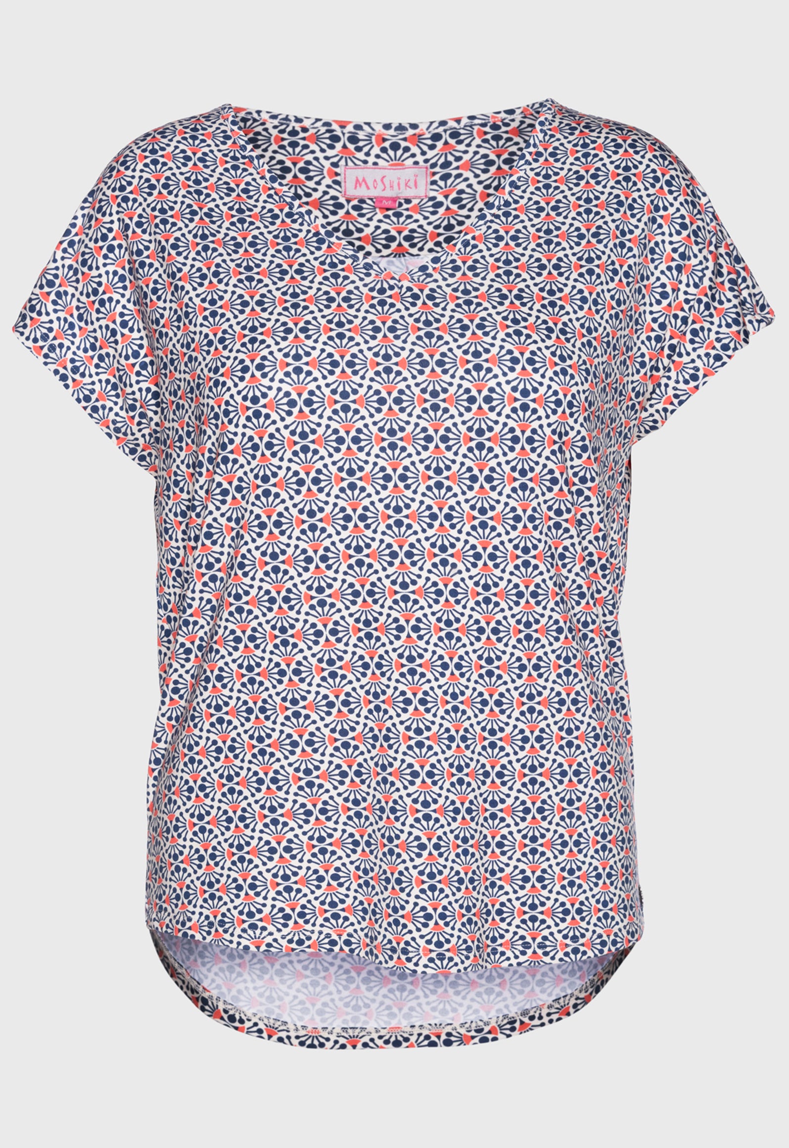 S26Top-V5 – Fließendes High-Low Shirt mit V-Ausschnitt S26Top-V5 – Fließendes High-Low Shirt mit V-Ausschnitt