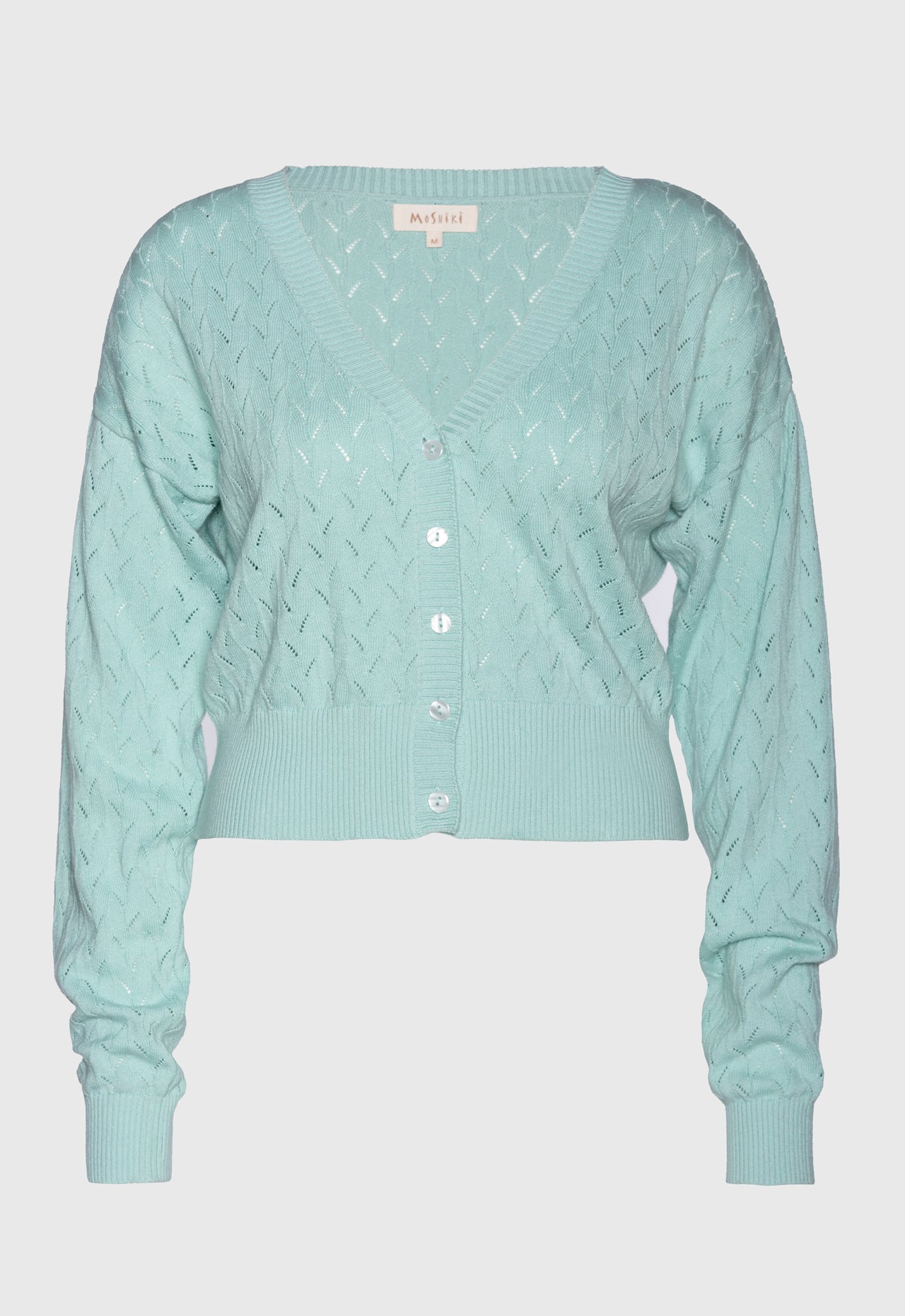 Tamani Ajour-Strickjacke GOTS-Zertifiziert Tamani Ajour-Strickjacke GOTS-Zertifiziert