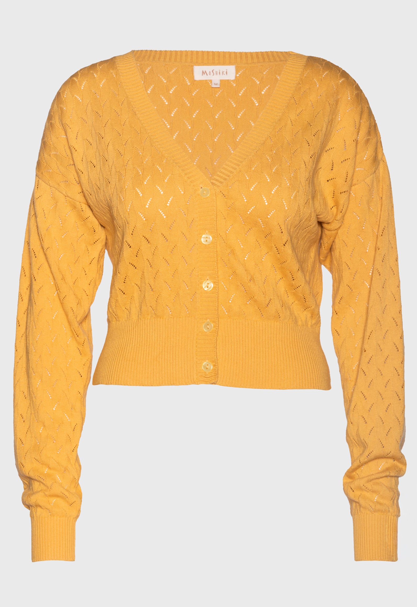 Tamani Ajour-Strickjacke GOTS-Zertifiziert Tamani Ajour-Strickjacke GOTS-Zertifiziert