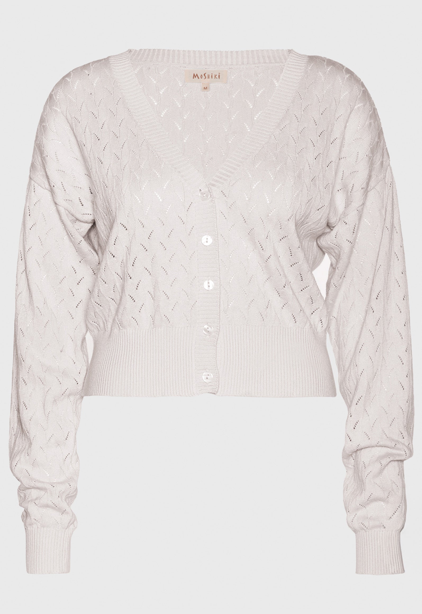 Tamani Ajour-Strickjacke GOTS-Zertifiziert Tamani Ajour-Strickjacke GOTS-Zertifiziert