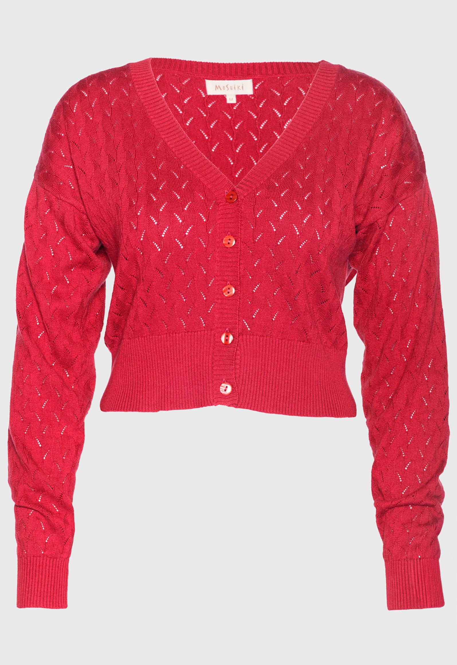 Tamani Ajour-Strickjacke GOTS-Zertifiziert Tamani Ajour-Strickjacke GOTS-Zertifiziert