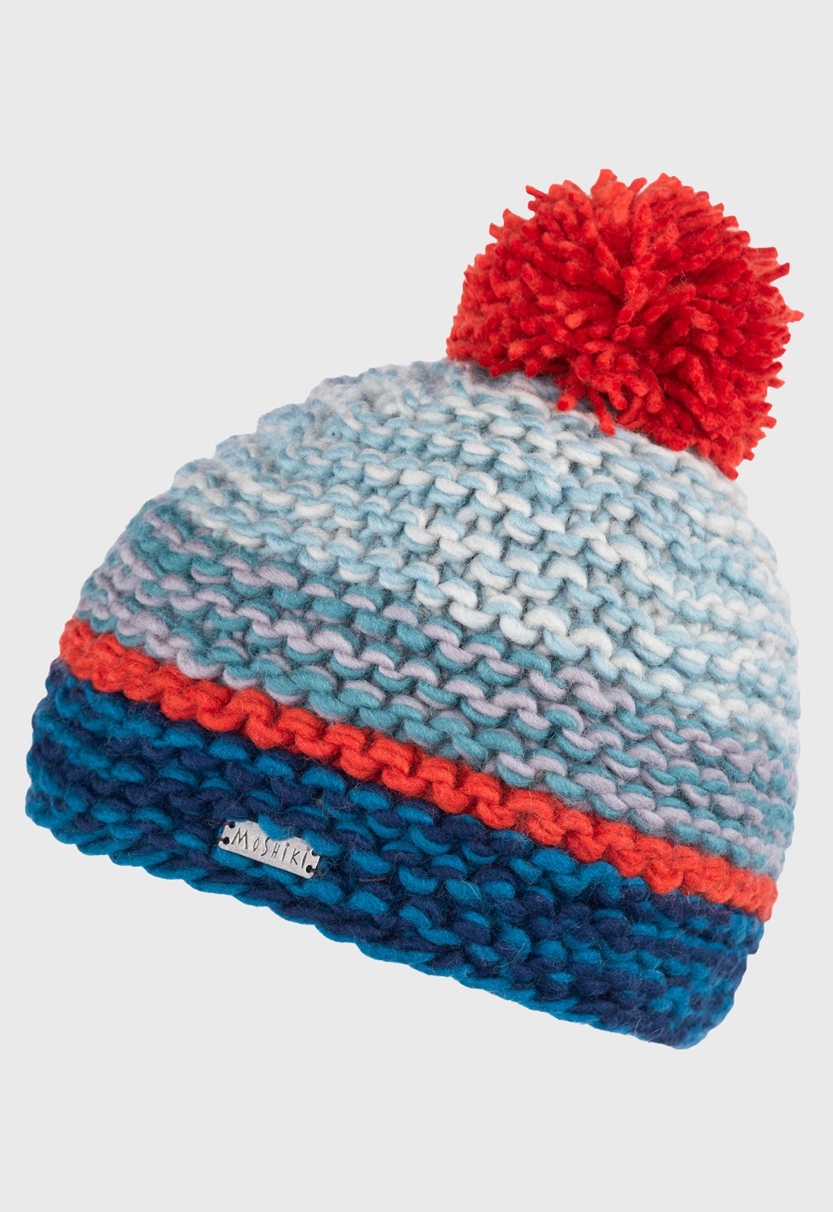 Tanuvi Beanie – Bunte Bommelmütze aus 100 % Schafswolle, handgemacht in Nepal Tanuvi Beanie – Bunte Bommelmütze aus 100 % Schafswolle, handgemacht in Nepal