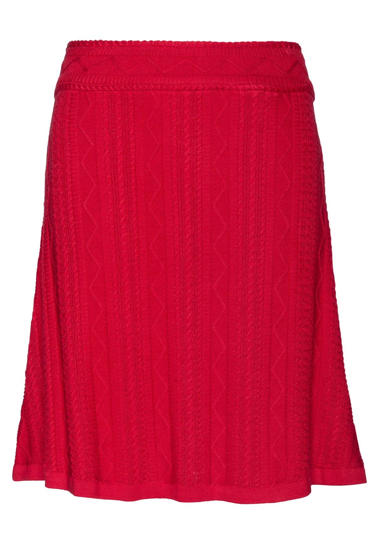 Tanuwa Skirt – A-Linien-Strickrock aus Bio-Baumwolle Tanuwa Skirt – A-Linien-Strickrock aus Bio-Baumwolle