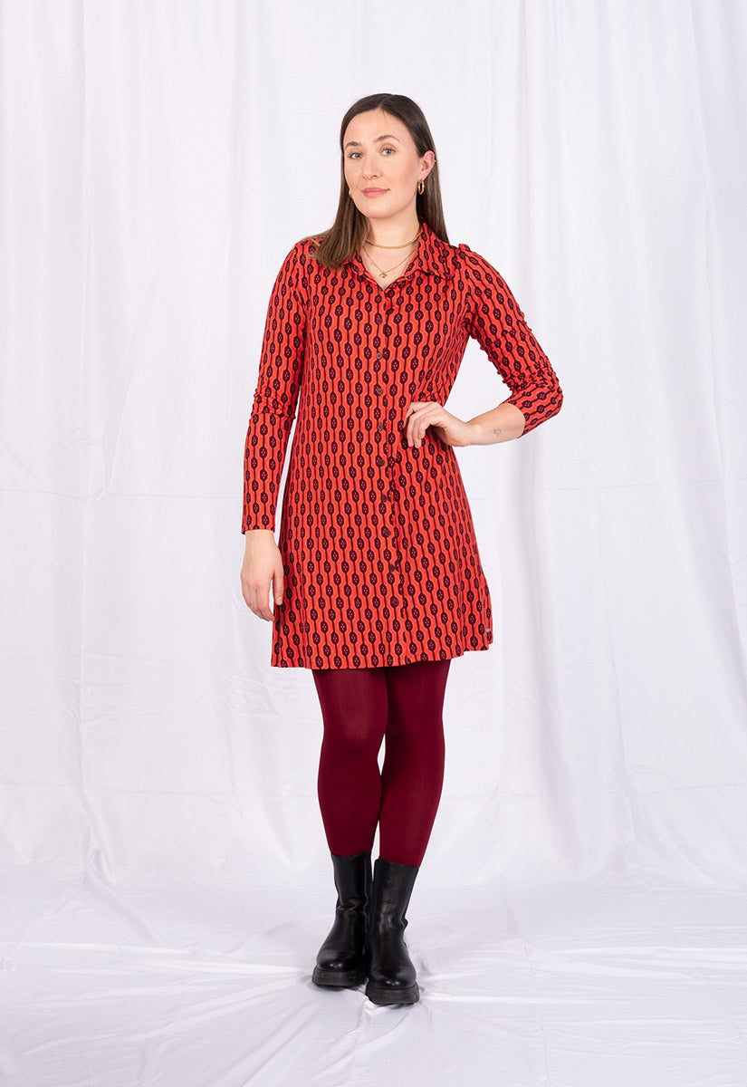 Button-through shirt dress - VD04W23 Button-through shirt dress - VD04W23