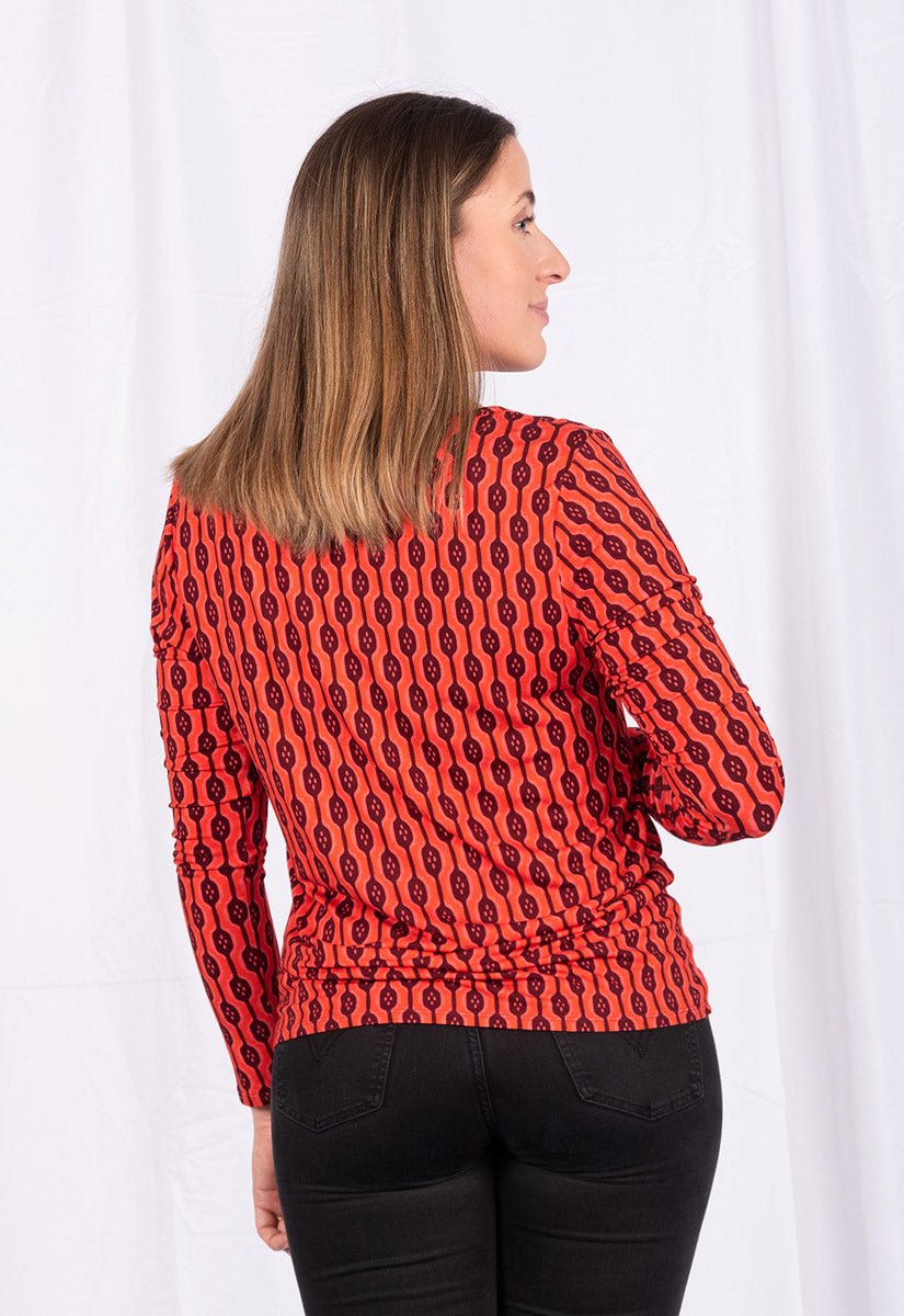 Tight round neck top - VT01W23 Tight round neck top - VT01W23