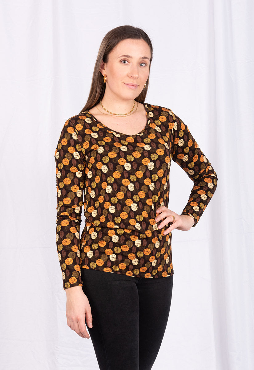 Tight round neck top - VT01W23 Tight round neck top - VT01W23