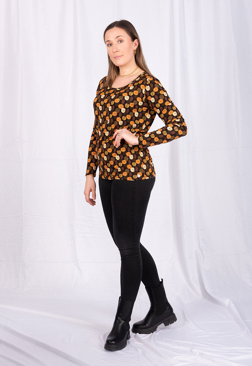 Tight round neck top - VT01W23 Tight round neck top - VT01W23