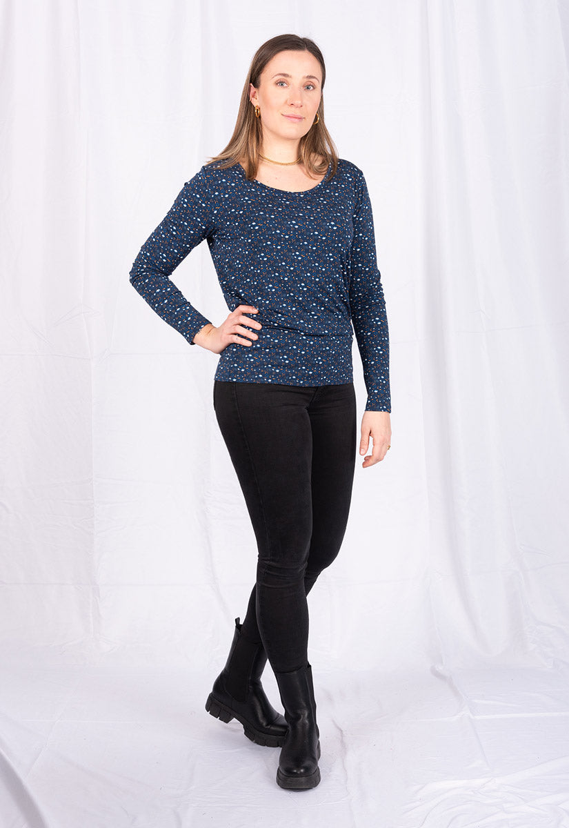 Tight round neck top - VT01W23 Tight round neck top - VT01W23