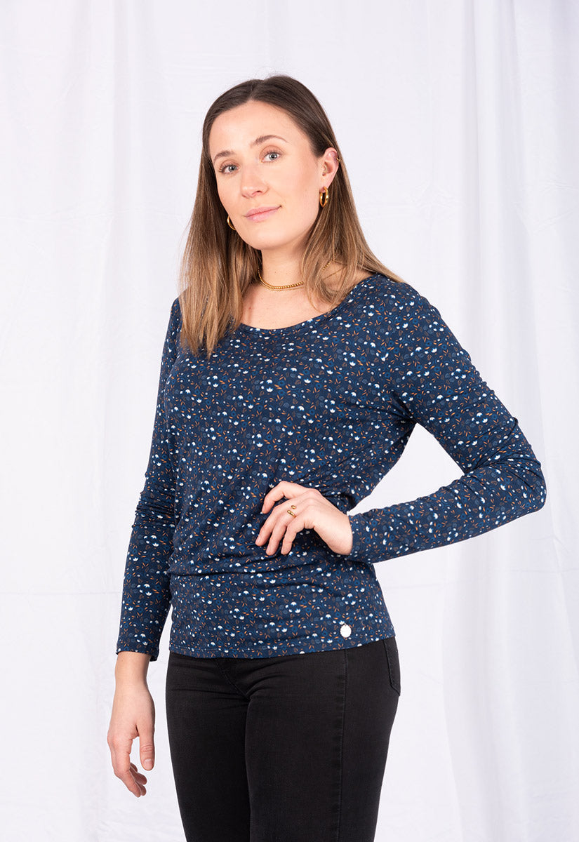 Tight round neck top - VT01W23 Tight round neck top - VT01W23