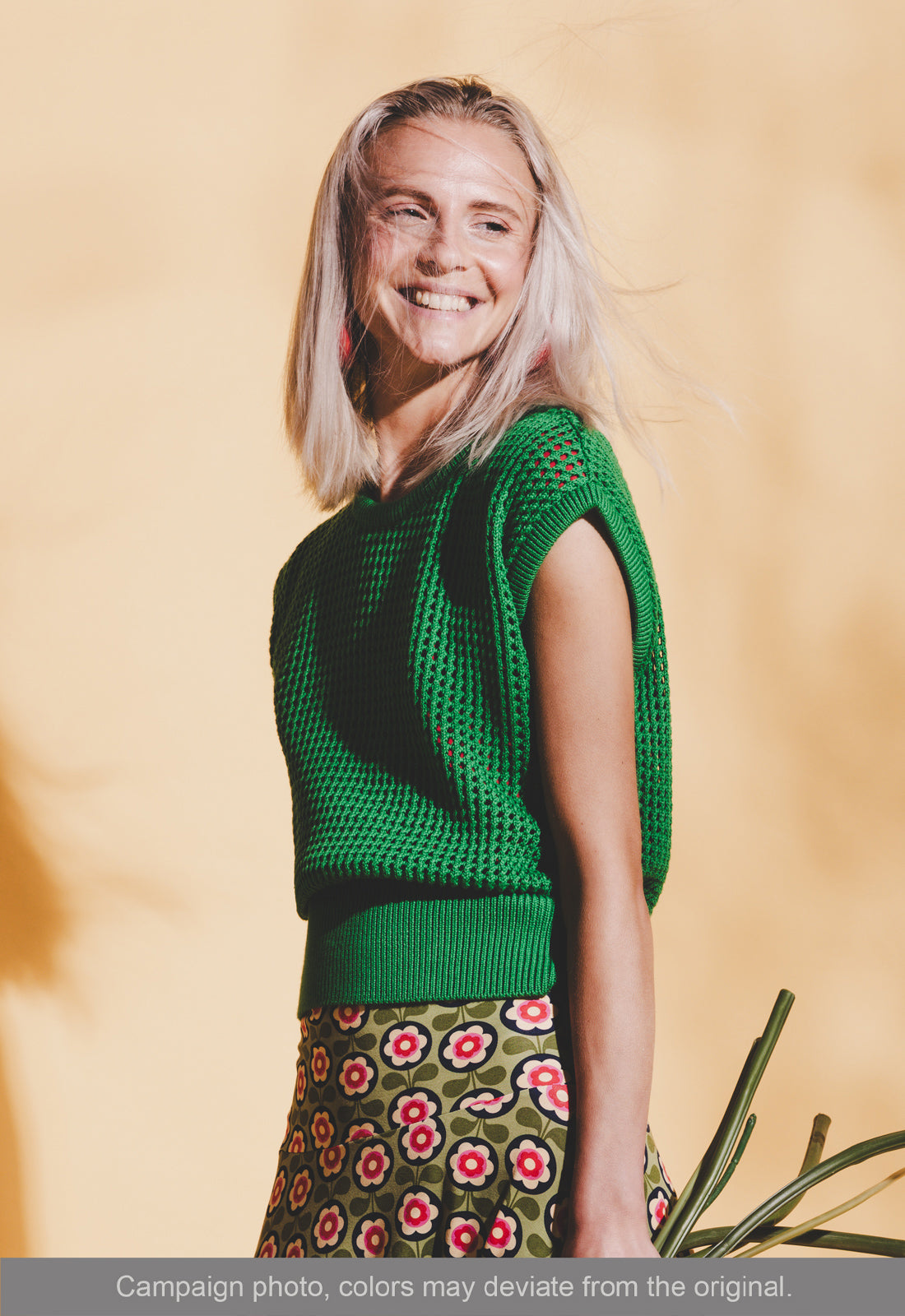 Vedari Pullunder – Luftiger Strick aus Bio-Baumwolle Vedari Pullunder – Luftiger Strick aus Bio-Baumwolle