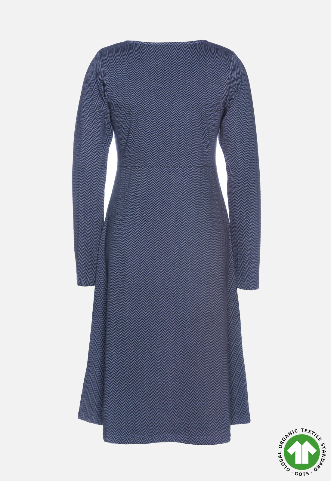 Flared V-neck dress - W24Dress-G5 Flared V-neck dress - W24Dress-G5