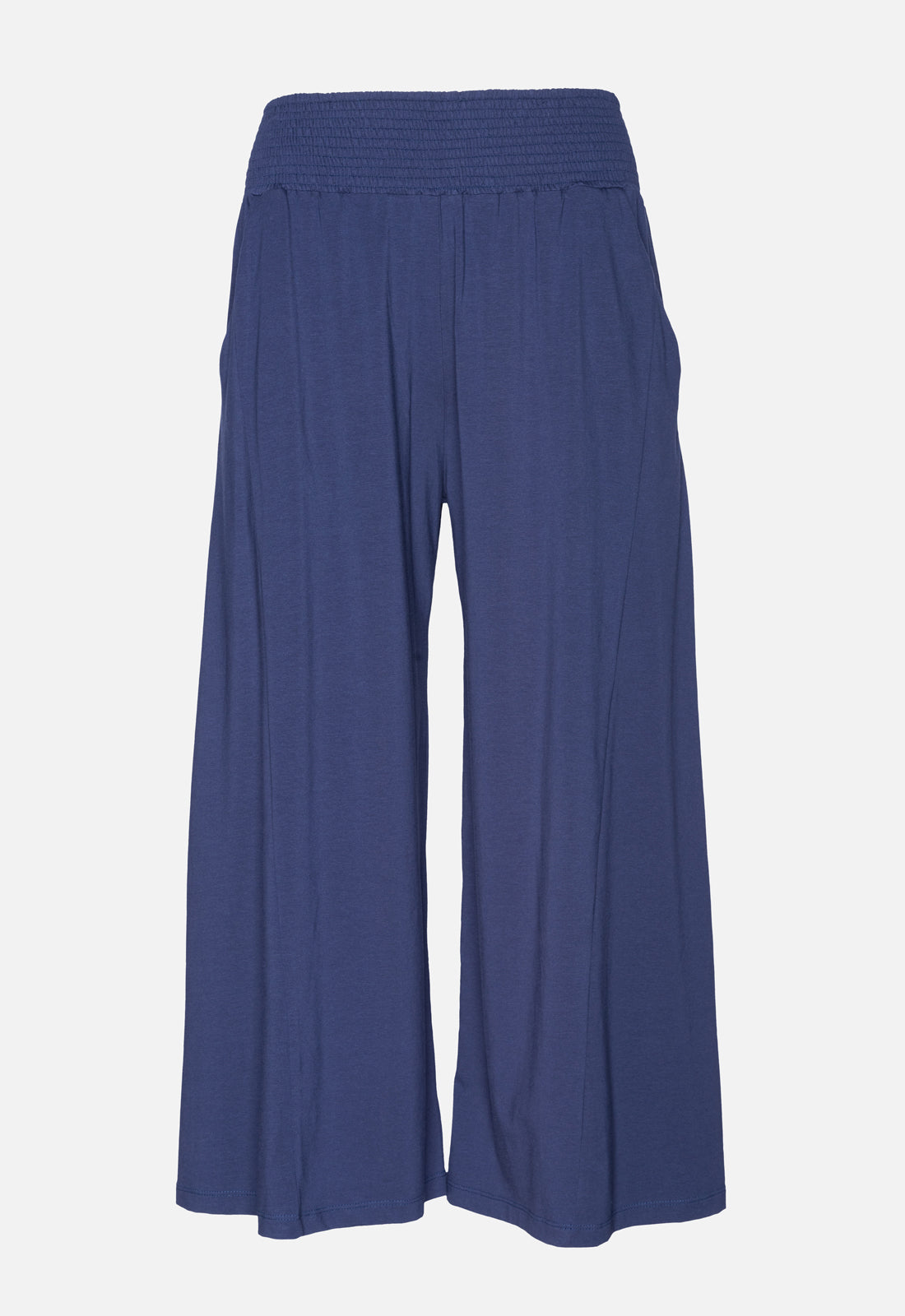 W25Pants-G1 – Bequeme Jerseyhose mit gesmoktem Bund – GOTS-zertifiziert