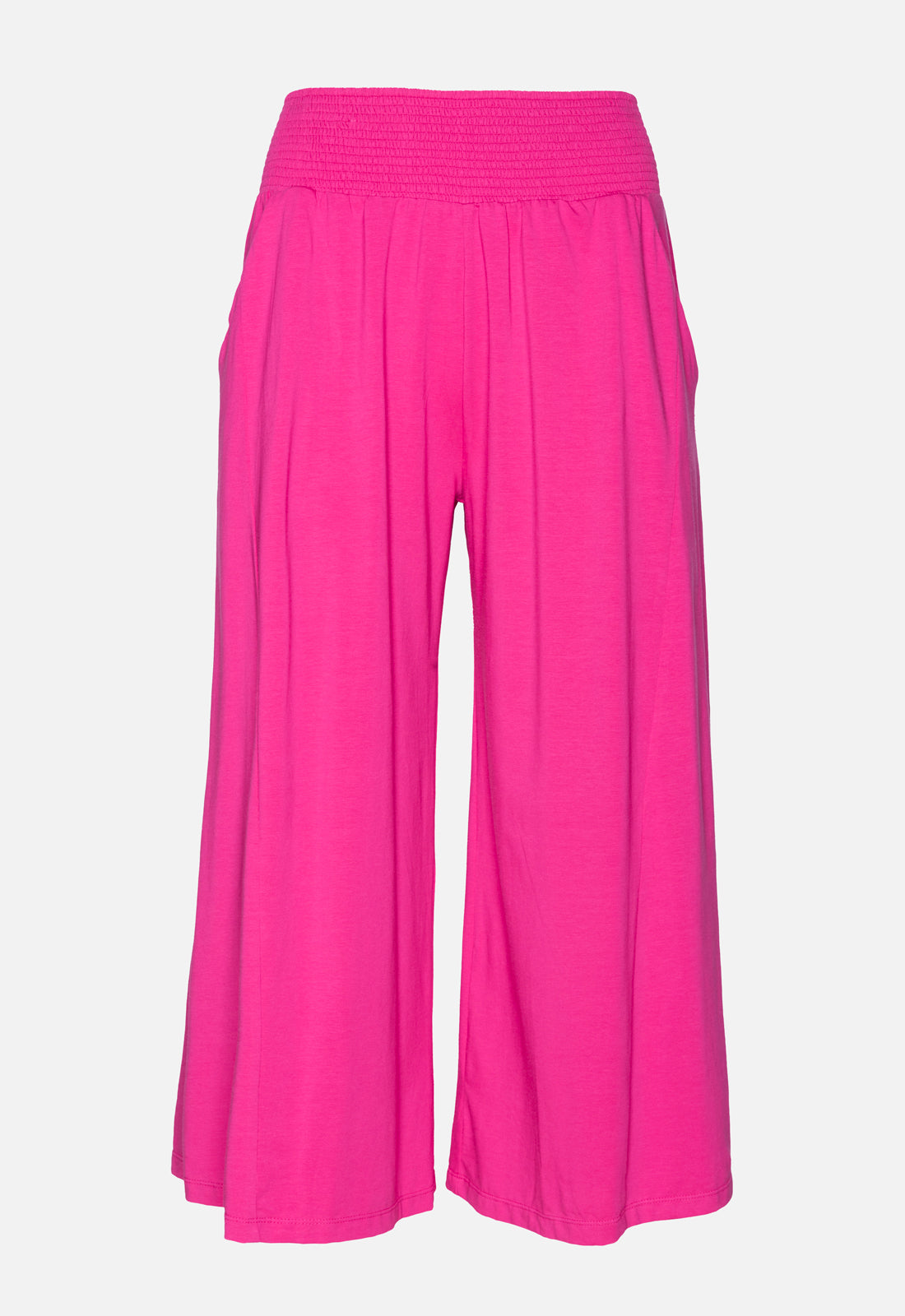 W25Pants-G1 – Bequeme Jerseyhose mit gesmoktem Bund – GOTS-zertifiziert