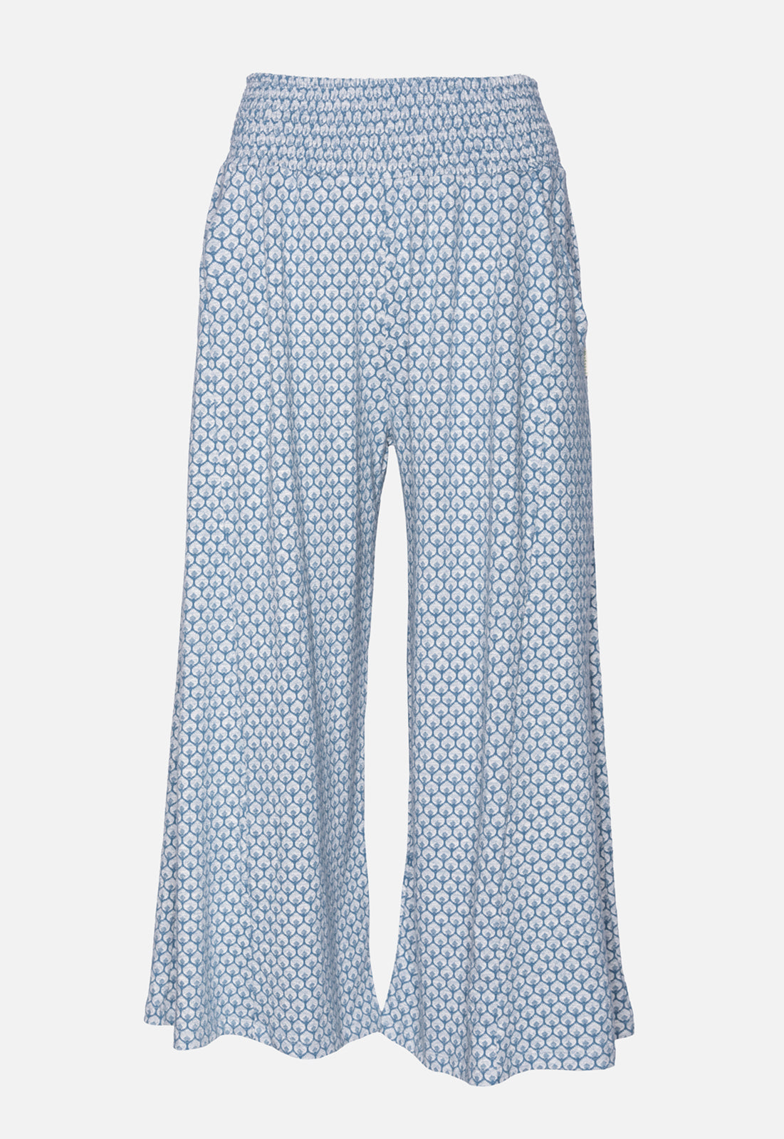 W25Pants-G2 – Weite Hose mit gesmoktem Bund – GOTS-zertifiziert