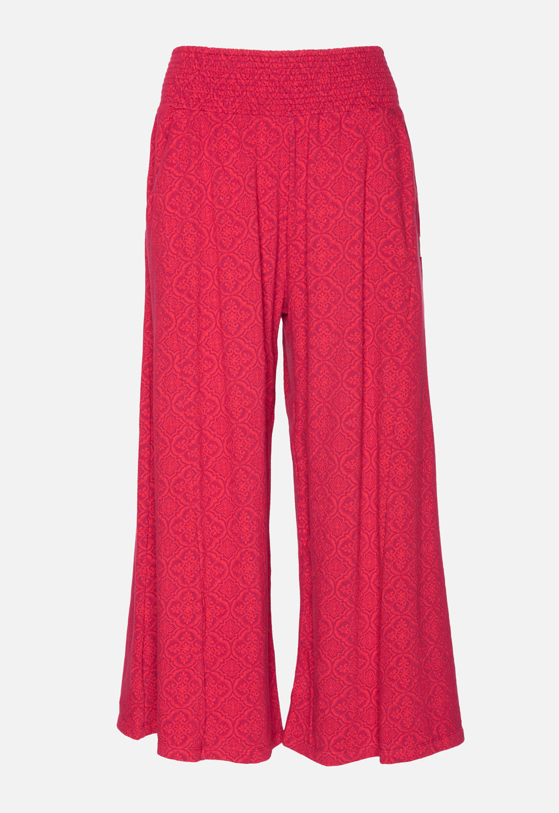 W25Pants-G2 – Weite Hose mit gesmoktem Bund – GOTS-zertifiziert