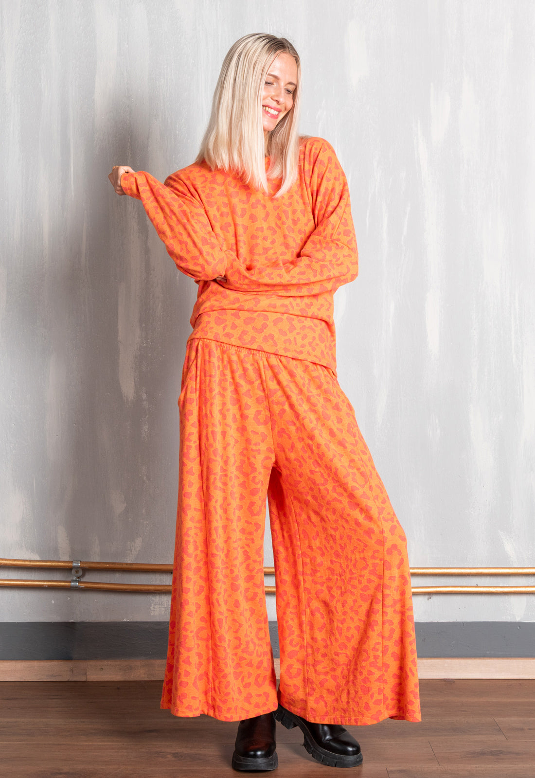 W25Pants-G2 – Weite Hose mit gesmoktem Bund – GOTS-zertifiziert W25Pants-G2 – Weite Hose mit gesmoktem Bund – GOTS-zertifiziert