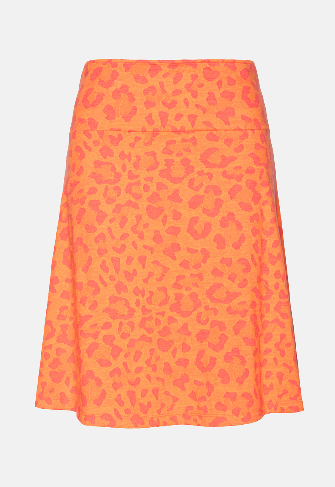 W25Skirt-G1 – Kurzer Jacquard-Rock aus Bio-Baumwolle – GOTS-zertifiziert