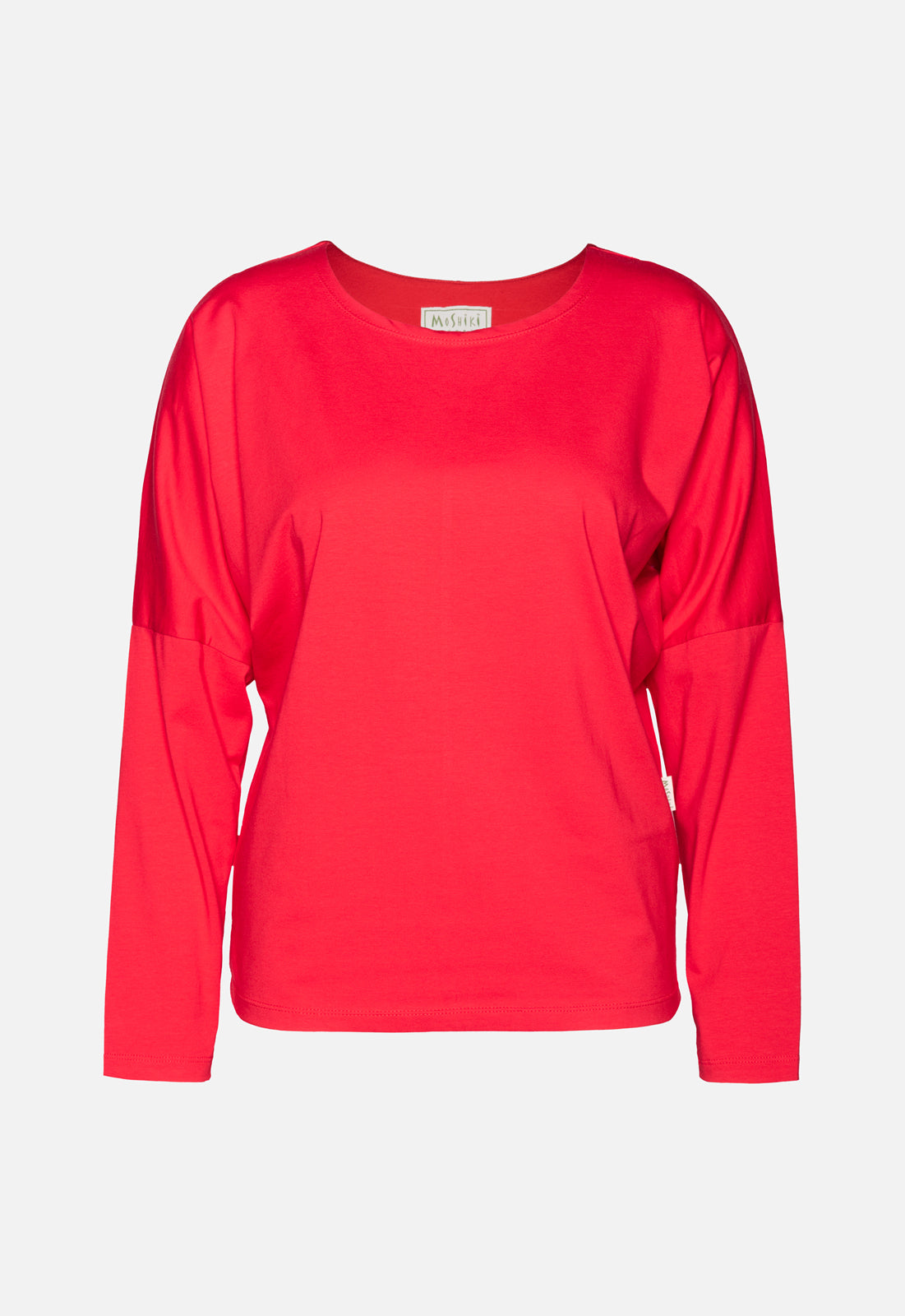 W25Top-G4 – Lockeres Top mit Fledermausärmeln – GOTS-zertifiziert