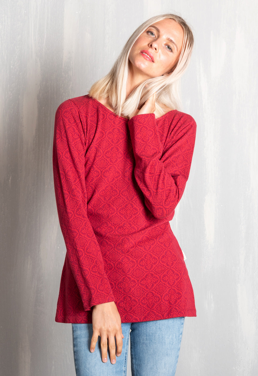 W25Top-G6 – Figurbetontes Langarmtop – GOTS-zertifiziert W25Top-G6 – Figurbetontes Langarmtop – GOTS-zertifiziert