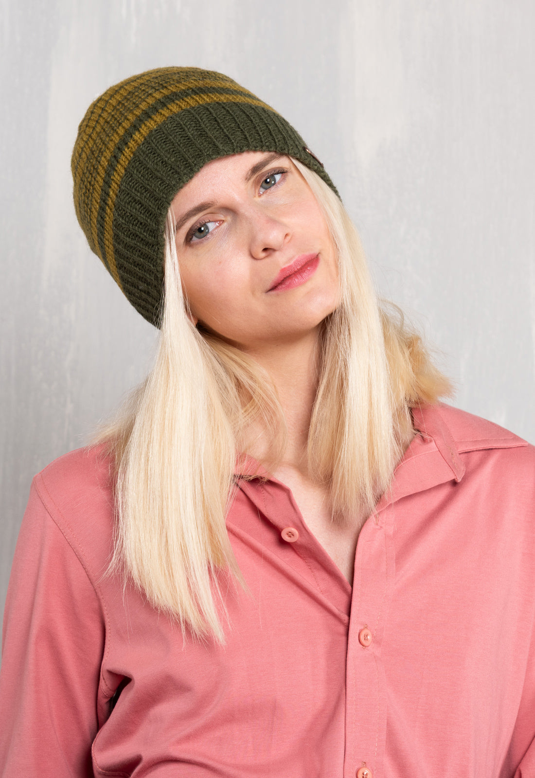 W26Blouse-G1 – Jerseybluse aus Bio-Baumwolle mit Kragen W26Blouse-G1 – Jerseybluse aus Bio-Baumwolle mit Kragen