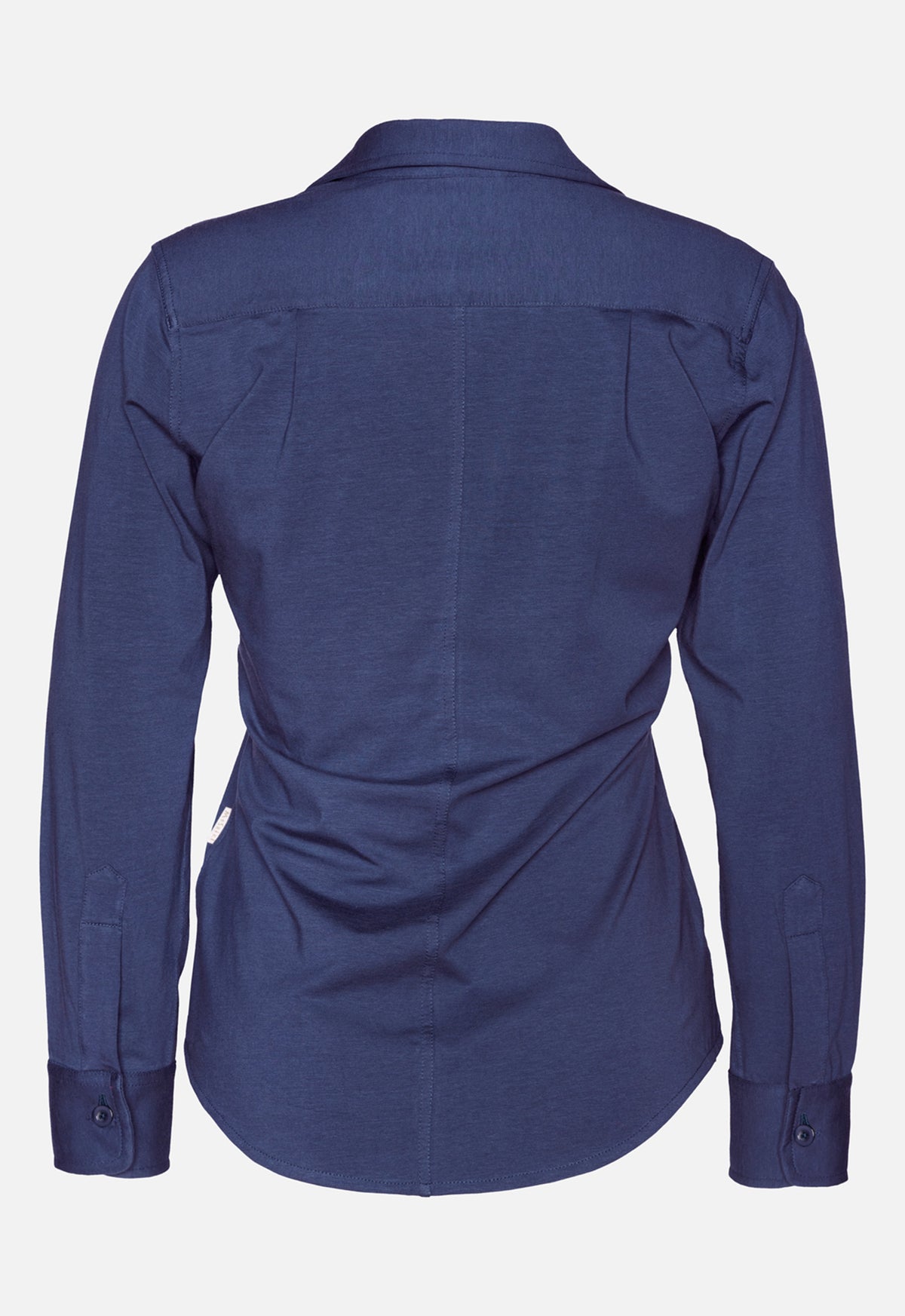 W26Blouse-G1 – Jerseybluse aus Bio-Baumwolle mit Kragen W26Blouse-G1 – Jerseybluse aus Bio-Baumwolle mit Kragen