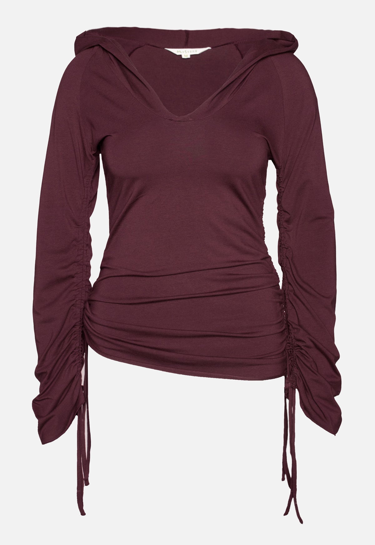 W26Top-G3 – Langarmshirt mit Kapuze und variabler Raffung W26Top-G3 – Langarmshirt mit Kapuze und variabler Raffung