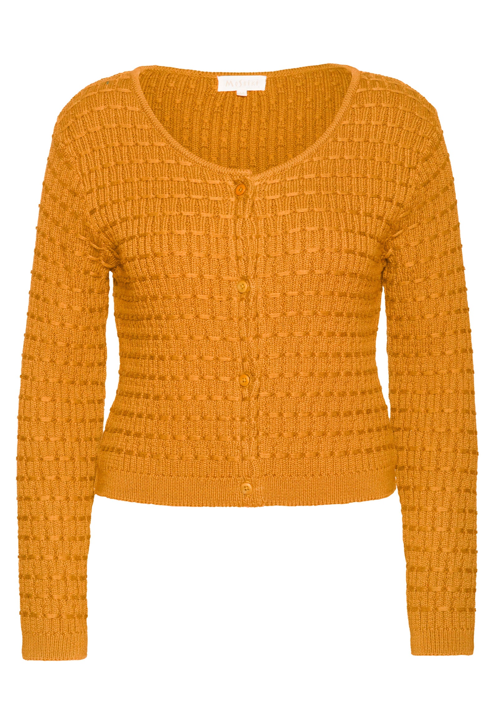 Yumari Jacket – Figurbetonter Strickcardigan aus Bio-Baumwolle Yumari Jacket – Figurbetonter Strickcardigan aus Bio-Baumwolle