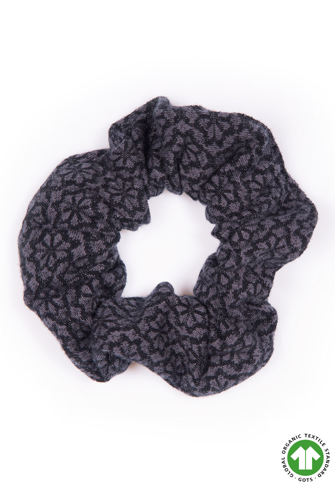 Hair tie scrunchie jacquard - GOTS certified - W24Scrunchie-G1 Hair tie scrunchie jacquard - GOTS certified - W24Scrunchie-G1
