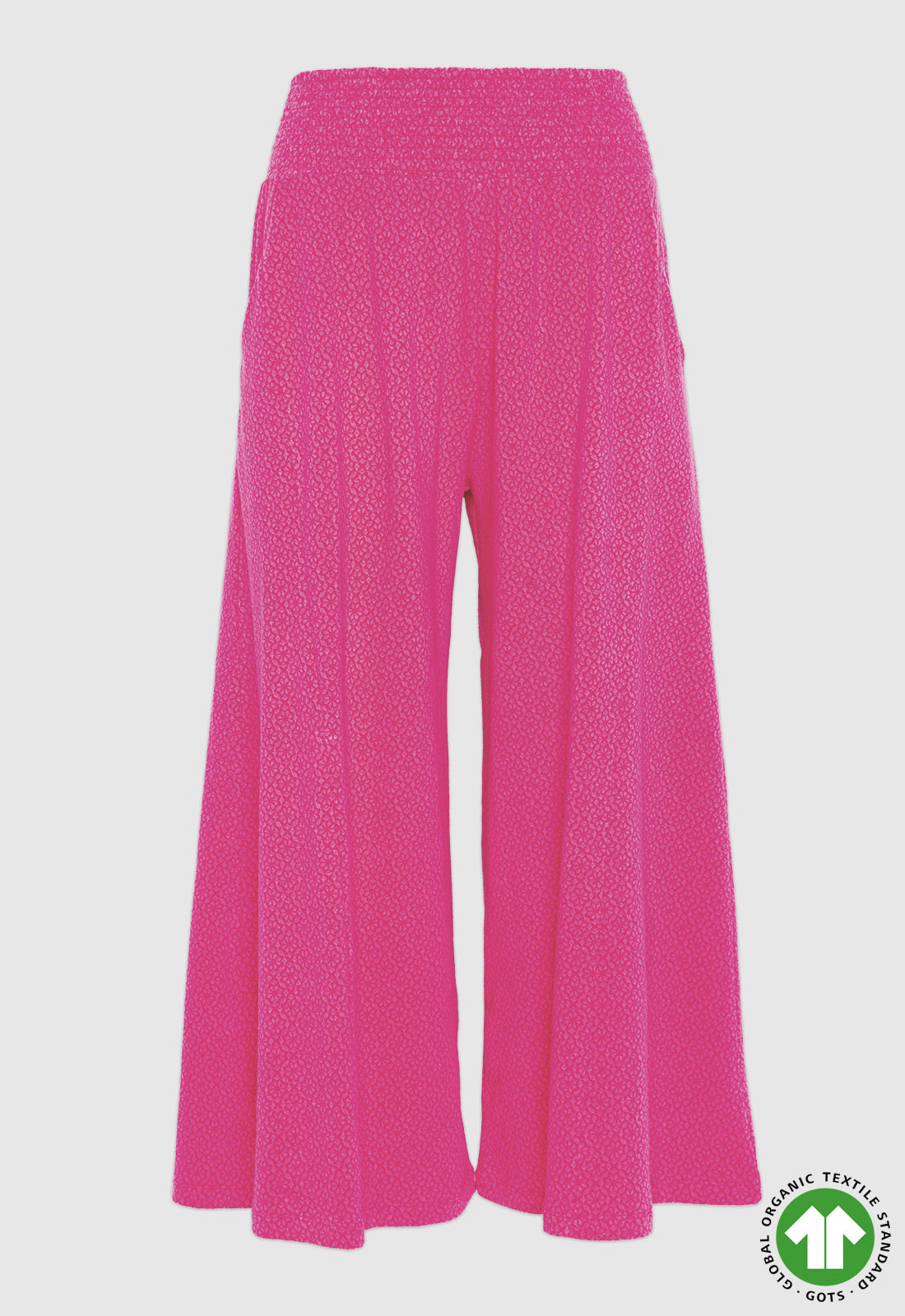Palazzo Hose aus Jacquardstoff GOTS - S24pants-G3 Palazzo Hose aus Jacquardstoff GOTS - S24pants-G3