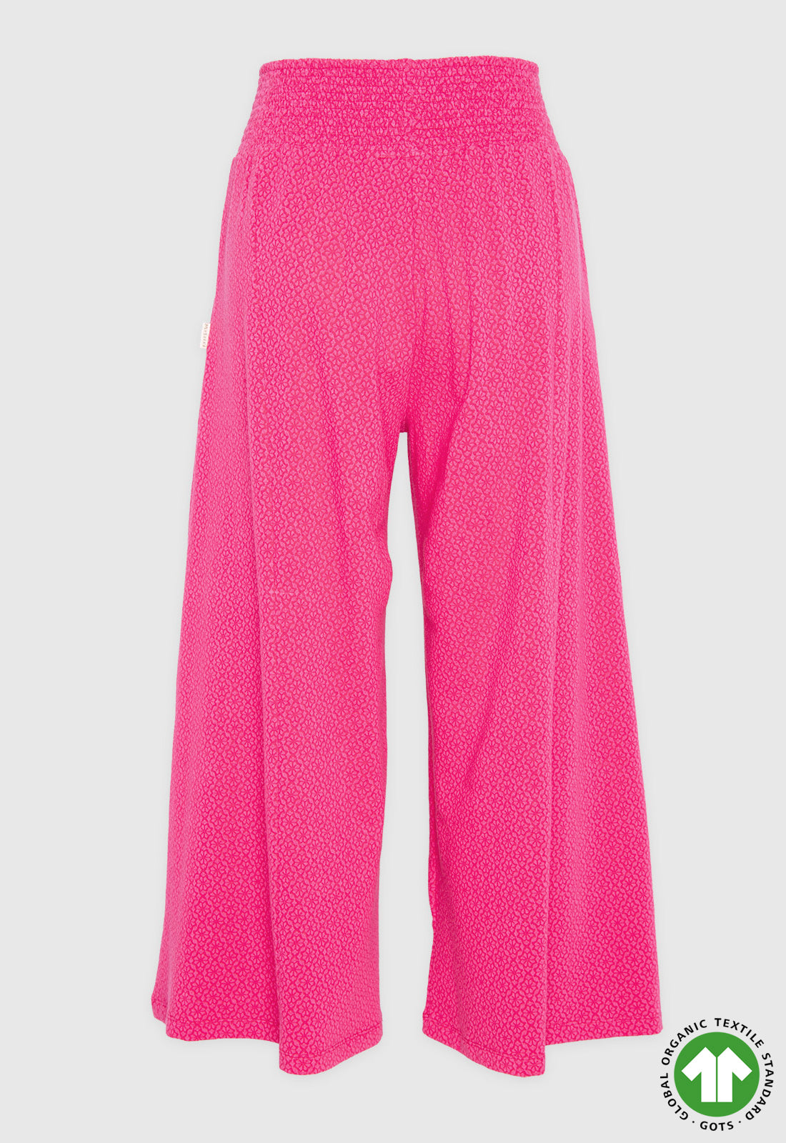 Palazzo Hose aus Jacquardstoff GOTS - S24pants-G3 Palazzo Hose aus Jacquardstoff GOTS - S24pants-G3