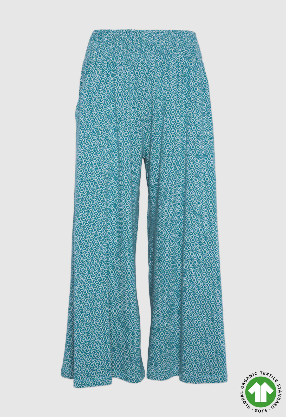 Palazzo Hose aus Jacquardstoff GOTS - S24pants-G3 Palazzo Hose aus Jacquardstoff GOTS - S24pants-G3