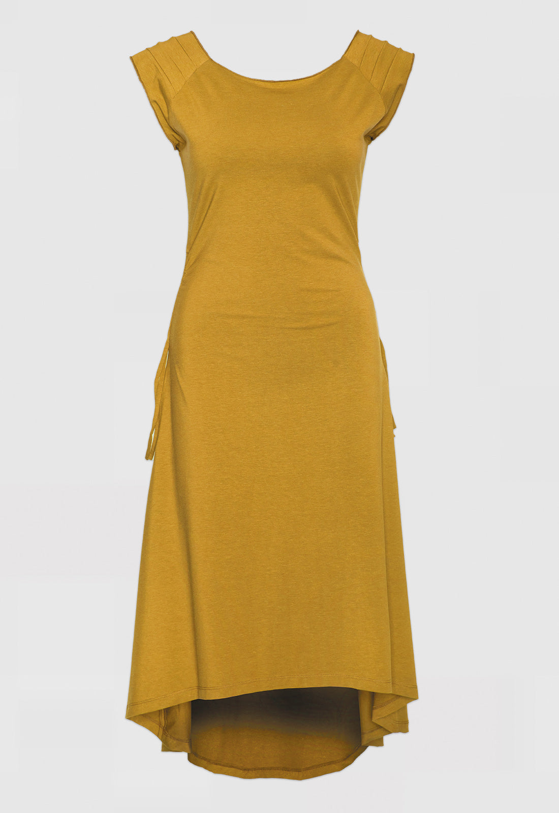 High-low dress with ruffles - S24Dress-G8 High-low dress with ruffles - S24Dress-G8