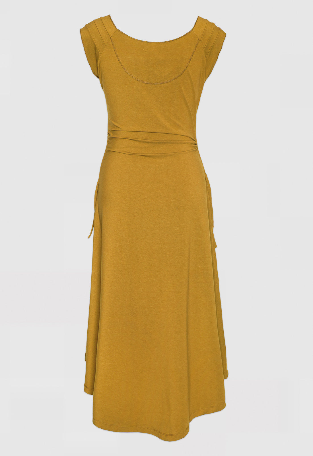 High-low dress with ruffles - S24Dress-G8 High-low dress with ruffles - S24Dress-G8