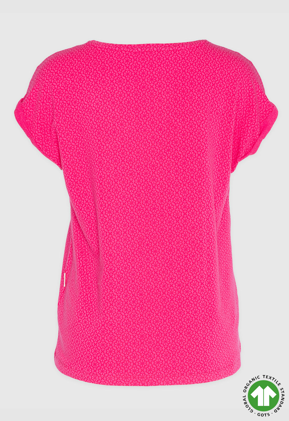 Jacquard short-sleeved T-shirt - S24Top-G10 Jacquard short-sleeved T-shirt - S24Top-G10