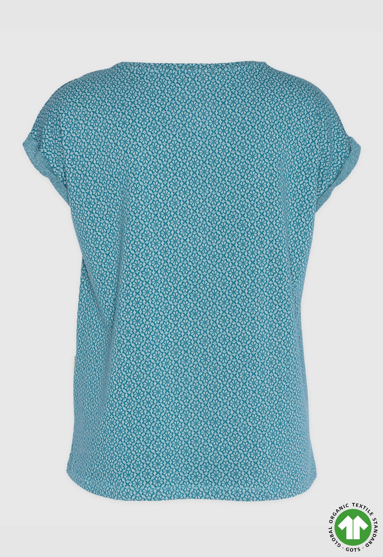 Jacquard short-sleeved T-shirt - S24Top-G10 Jacquard short-sleeved T-shirt - S24Top-G10