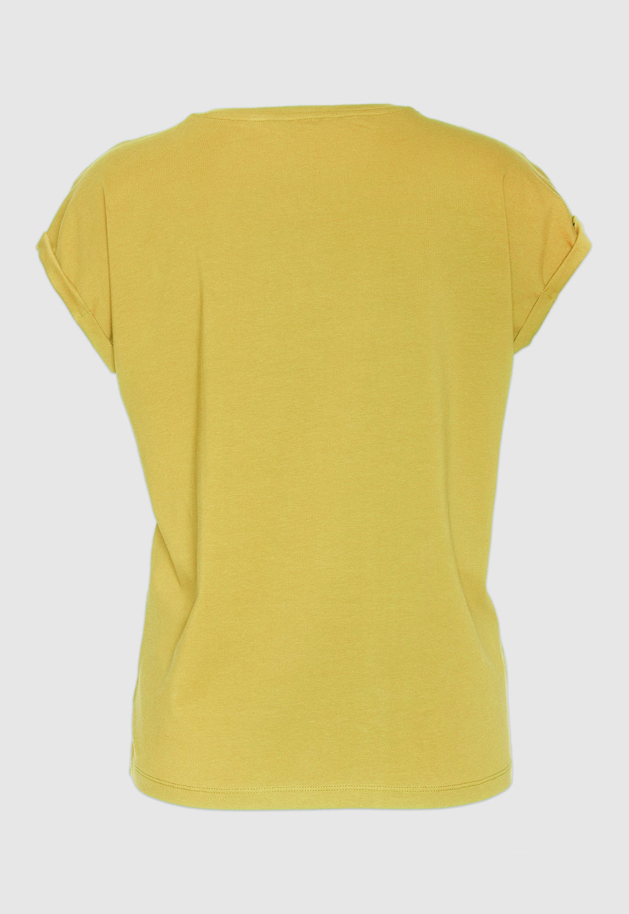 T-shirt with folded sleeves - S24Top-G3 T-shirt with folded sleeves - S24Top-G3