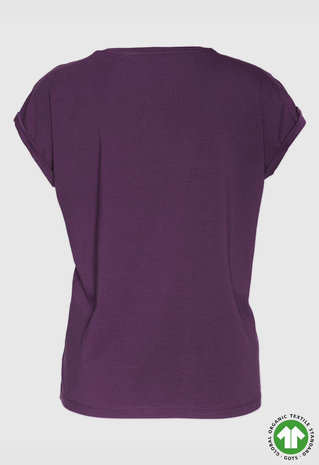 T-shirt with folded sleeves - S24Top-G3 T-shirt with folded sleeves - S24Top-G3