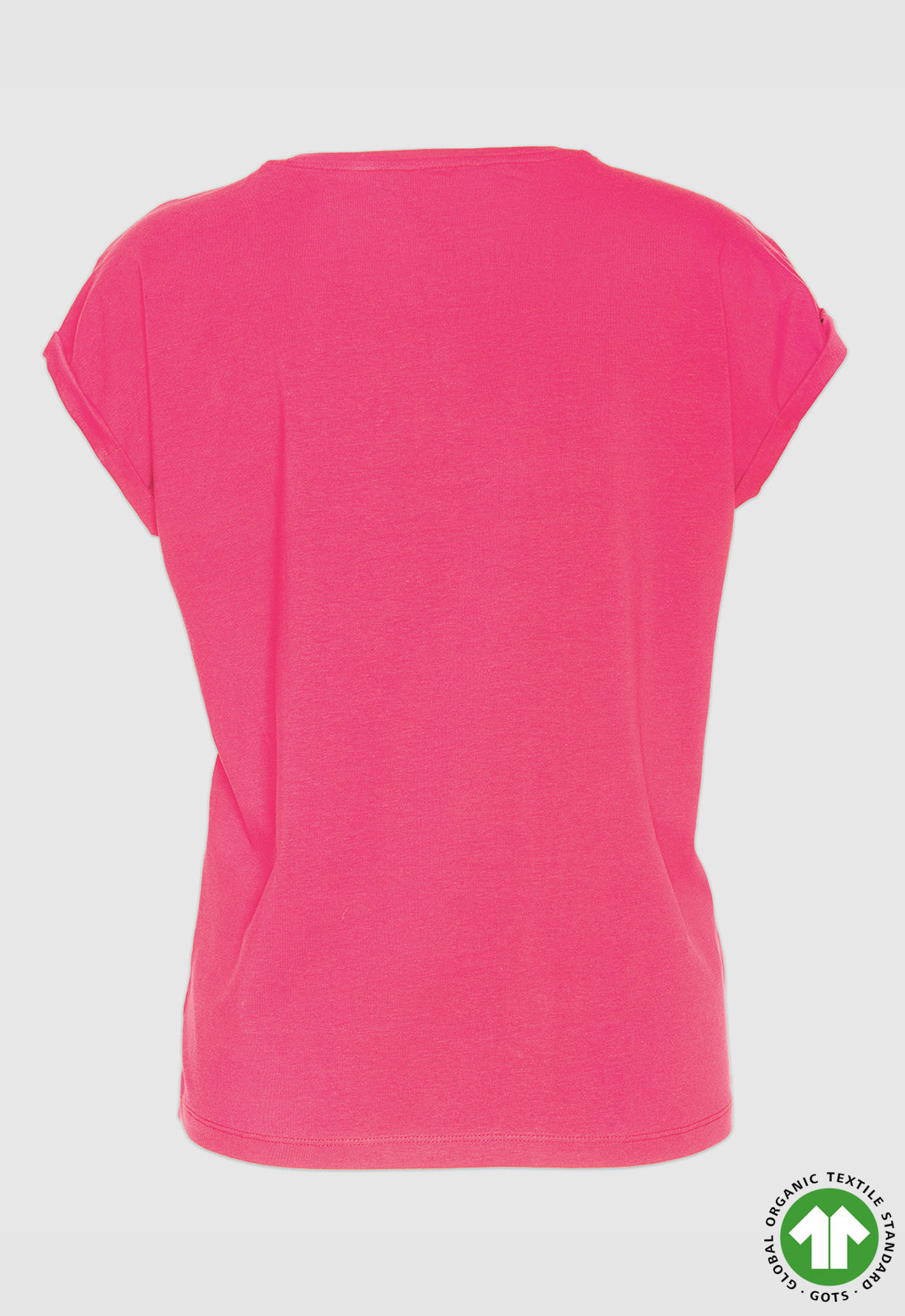 T-shirt with folded sleeves - S24Top-G3 T-shirt with folded sleeves - S24Top-G3
