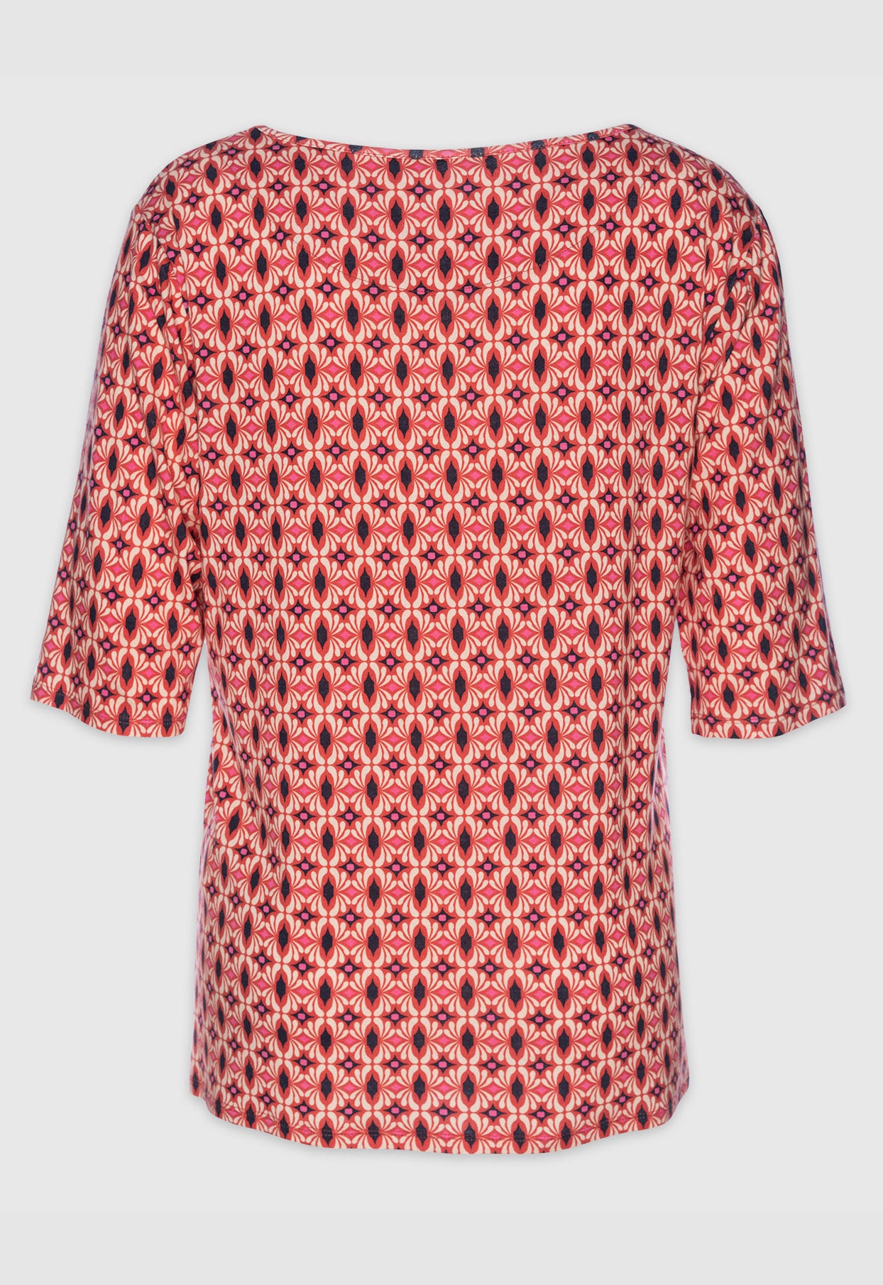 Locker sitzendes Halbarmshirt mit Rundhals-Ausschnitt - S24Top-V2 Locker sitzendes Halbarmshirt mit Rundhals-Ausschnitt - S24Top-V2