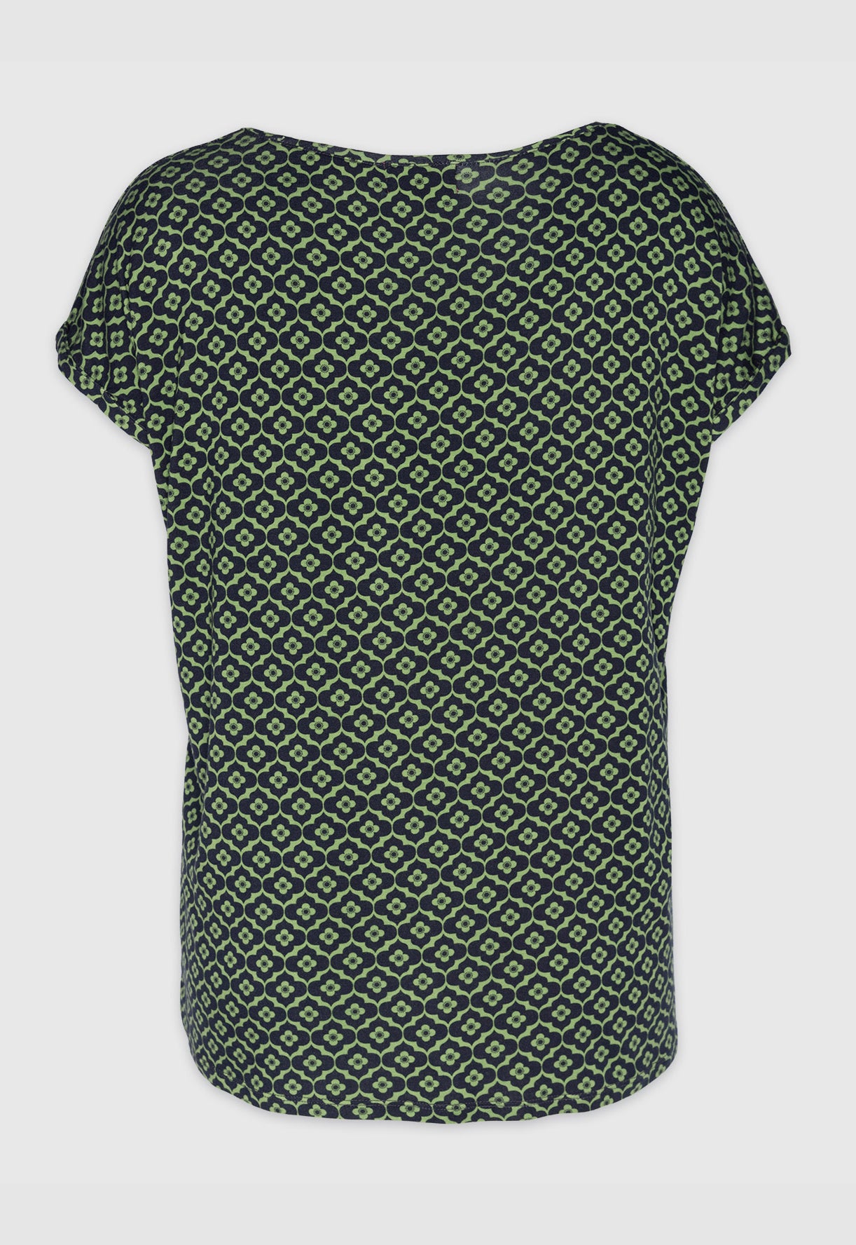 Boxy shirt with folded sleeves - S24Top-V3 Boxy shirt with folded sleeves - S24Top-V3