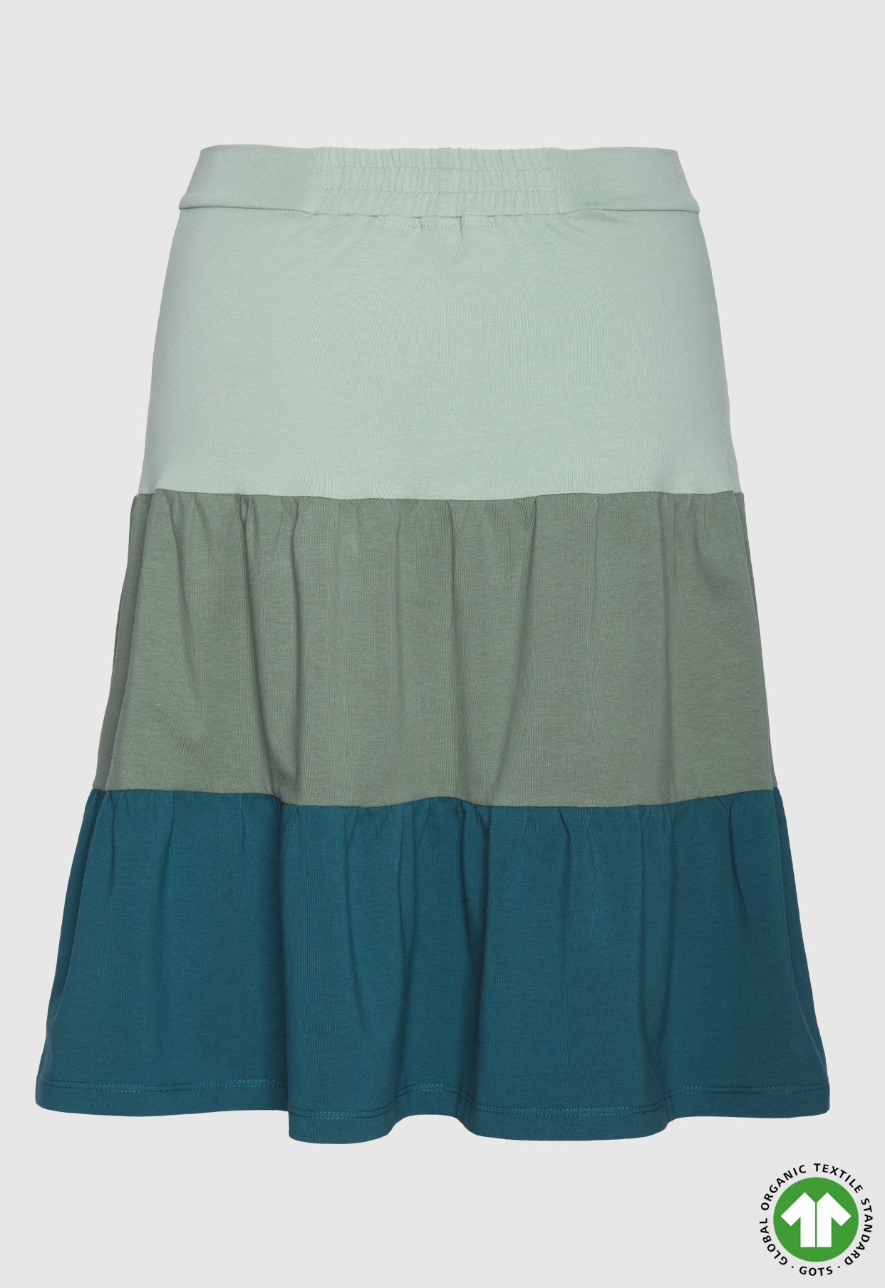 Kurzer Stufenrock GOTS - S24Skirt-G1 Kurzer Stufenrock GOTS - S24Skirt-G1