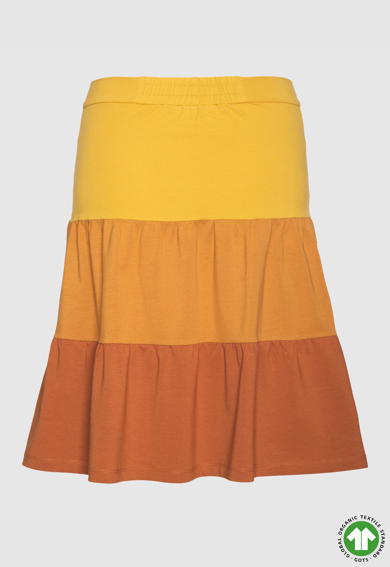 Kurzer Stufenrock GOTS - S24Skirt-G1 Kurzer Stufenrock GOTS - S24Skirt-G1