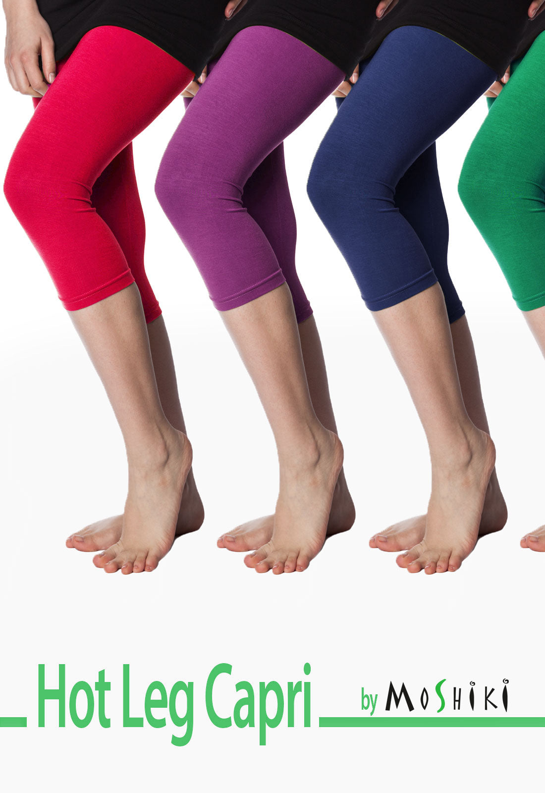 Bequeme Capri Leggings - Hot Leg Capri Bequeme Capri Leggings - Hot Leg Capri