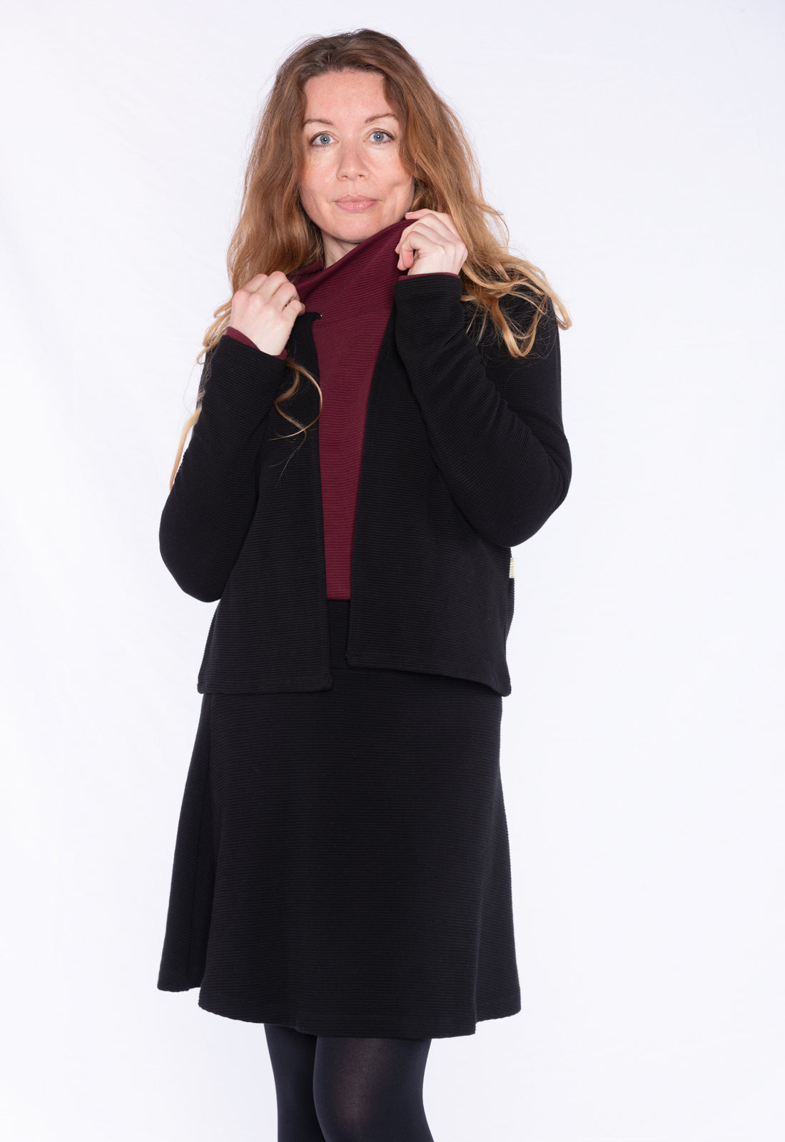 Jacke aus Big Rip Stoff - GOTS zertifiziert - W24Jacket-G1 Jacke aus Big Rip Stoff - GOTS zertifiziert - W24Jacket-G1