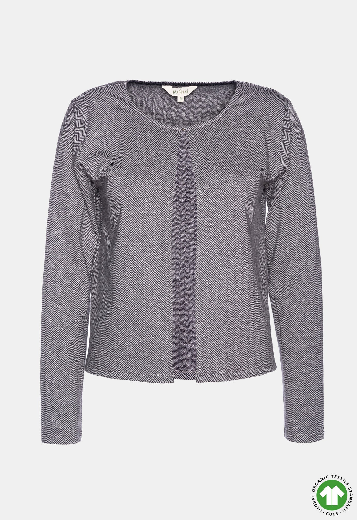 Herringbone jacket - GOTS certified - W24Jacket-G2 Herringbone jacket - GOTS certified - W24Jacket-G2