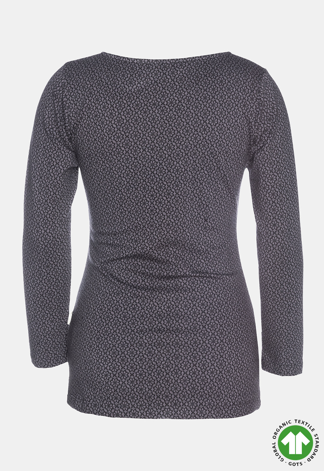 Figure-hugging long-sleeved top with round neck - GOTS certified - W24Top-G4 Figure-hugging long-sleeved top with round neck - GOTS certified - W24Top-G4