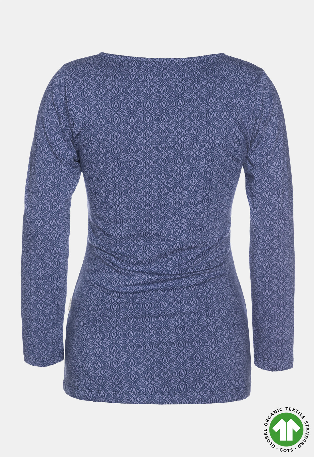 Figure-hugging long-sleeved top with round neck - GOTS certified - W24Top-G4 Figure-hugging long-sleeved top with round neck - GOTS certified - W24Top-G4