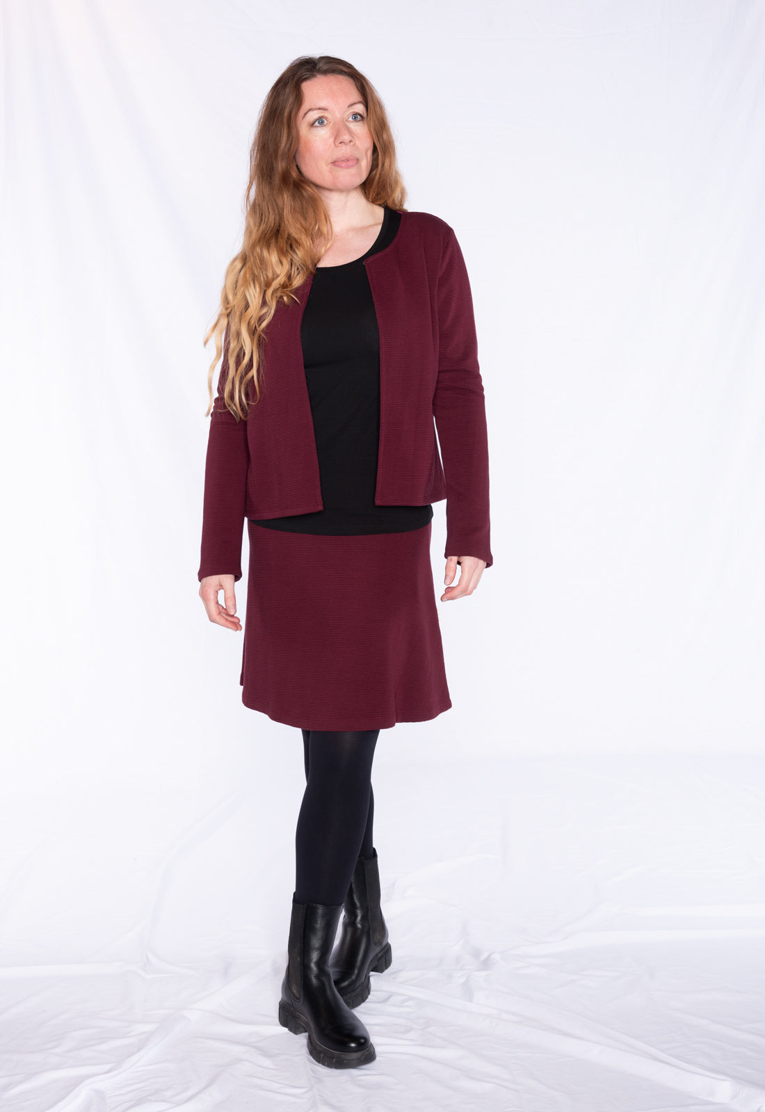 Jacke aus Big Rip Stoff - GOTS zertifiziert - W24Jacket-G1 Jacke aus Big Rip Stoff - GOTS zertifiziert - W24Jacket-G1